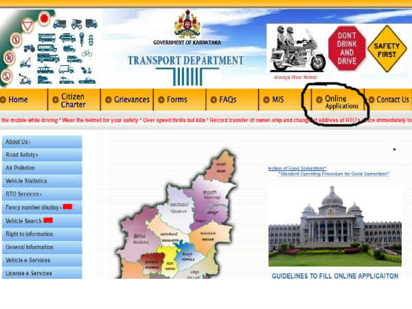 how to apply for driving licence in online know in kannada 3